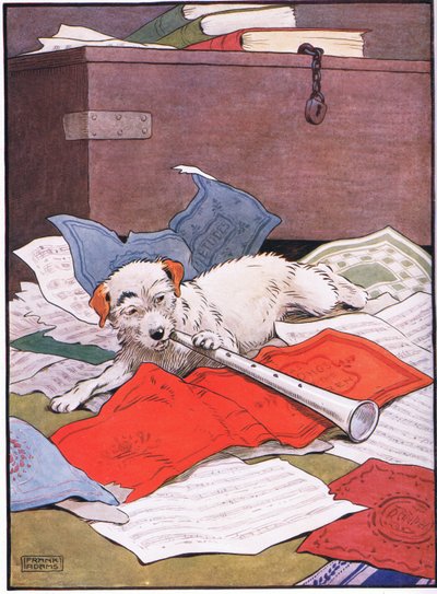 Ona meyve almak için manavlara gitti, döndüğünde flüt çalıyordu, 1930